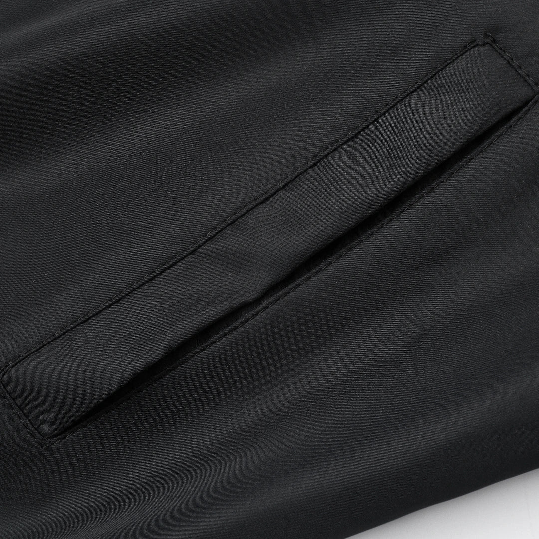 Spring and Autumn New Baseball Collar Short Loose Solid Color Jacket Men's