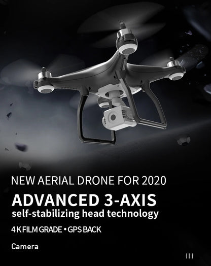 RC Drone 4K UHD camera GPS professional drone three-axis anti-shake stable RC Quadcopter VS Phantom 4 PRO Phantom 3