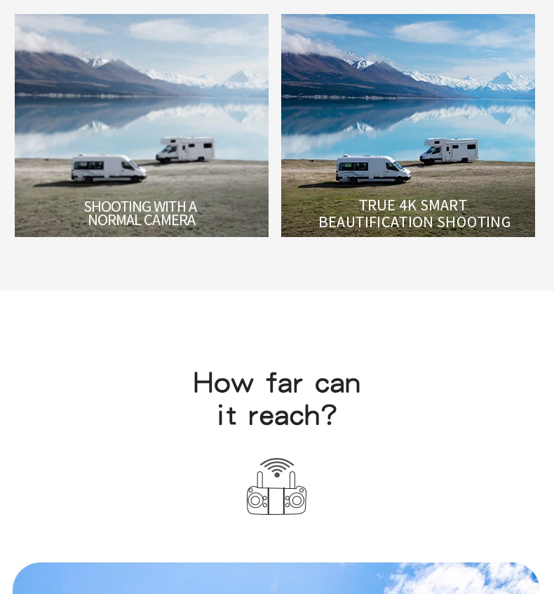 RC Drone 4K UHD camera GPS professional drone three-axis anti-shake stable RC Quadcopter VS Phantom 4 PRO Phantom 3