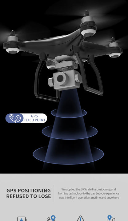 RC Drone 4K UHD camera GPS professional drone three-axis anti-shake stable RC Quadcopter VS Phantom 4 PRO Phantom 3