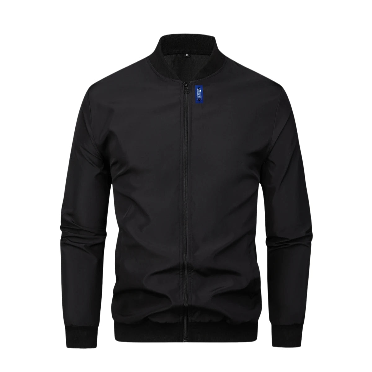 Spring and Autumn New Baseball Collar Short Loose Solid Color Jacket Men's