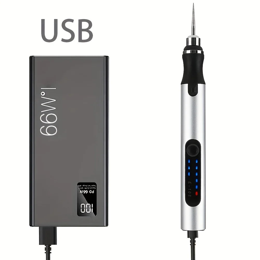 JANGKLIFE USB Cordless Rotary Tool Kit Woodworking Engraving Pen DIY For Jewelry Metal Glass Mini Wireless Drill
