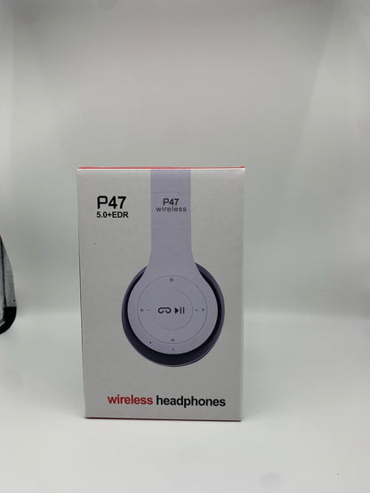 P47 Wireless bluetooth headphone With Mic Noise Cancelling Headsets Stereo Sound Earphones Sports Gaming Headphones Supports PC