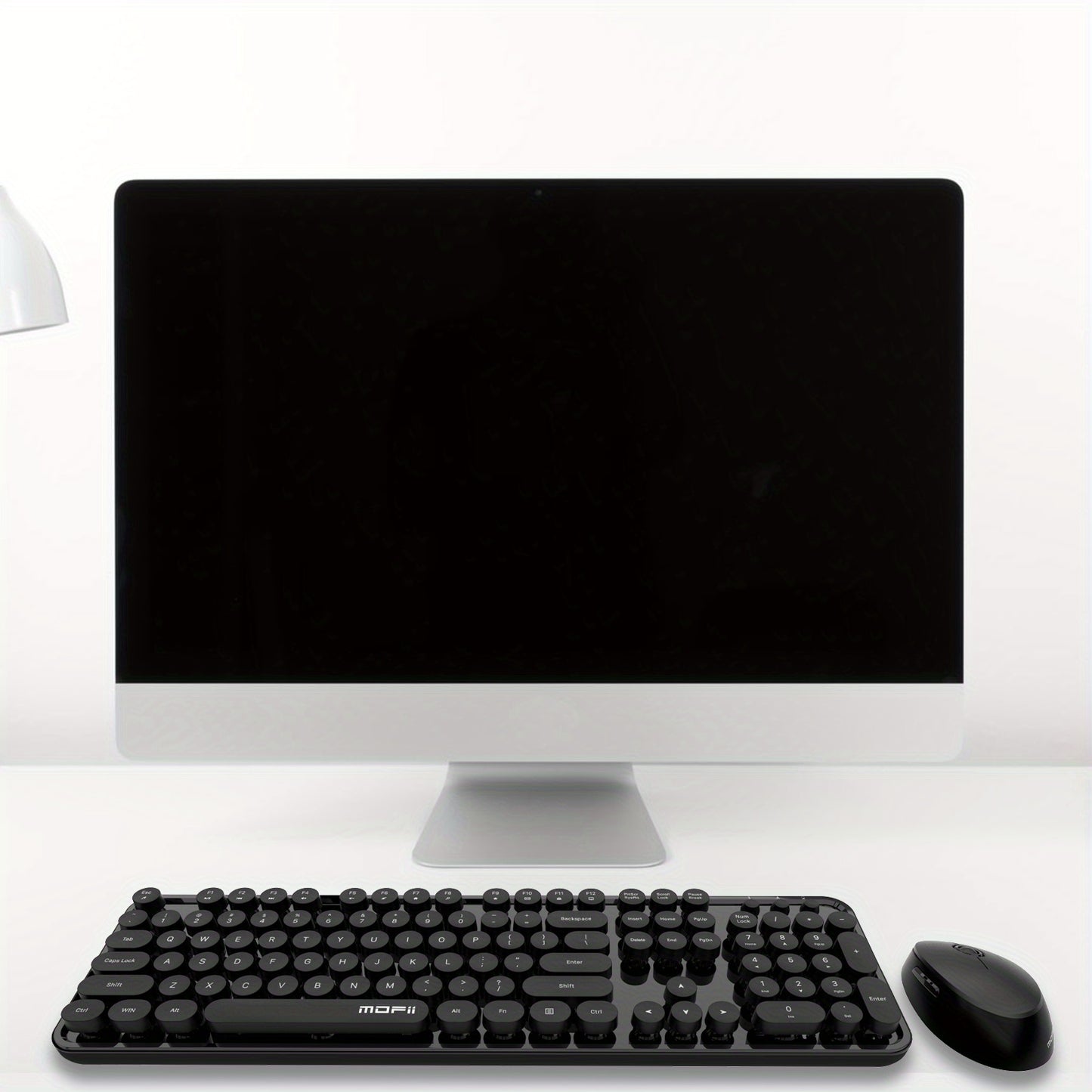 Sweet Wireless Keyboard and Mouse Combo Set - Keyboard & Mouse Combos with Solid Color, Compact Design and Wireless Connectivity for Efficient Typing and Navigation