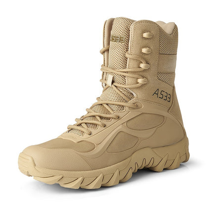 Wear-resistant Men's Non-Slip Hiking Boots Comfortable Outdoor Shoes For Hiking Climbing Hunting Trekking